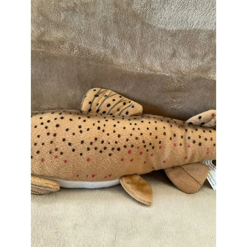 Cabin Critters Brown Trout Plush Stuffed Animal Fish 17 Inch Realistic Toy